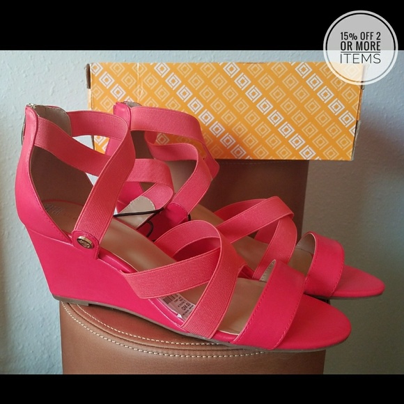 Liz Claiborne Shoes - Liz Claiborne Strappy Open-toe Sandals Sz 10 Wide